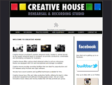 Tablet Screenshot of creativehouse.co.nz